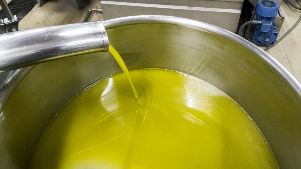 aceite chorro